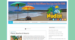 Desktop Screenshot of nudistlivingnow.com